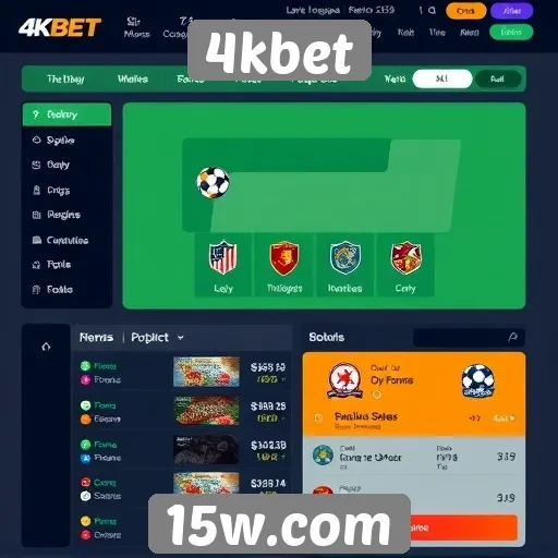 Explorando a interface do usuário do site 4kbet